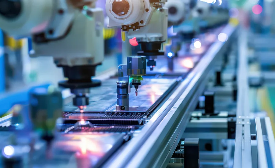 A precision automated production line