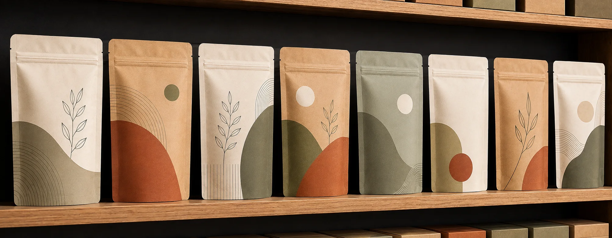 Custom Tea Bags hospitality retail counters