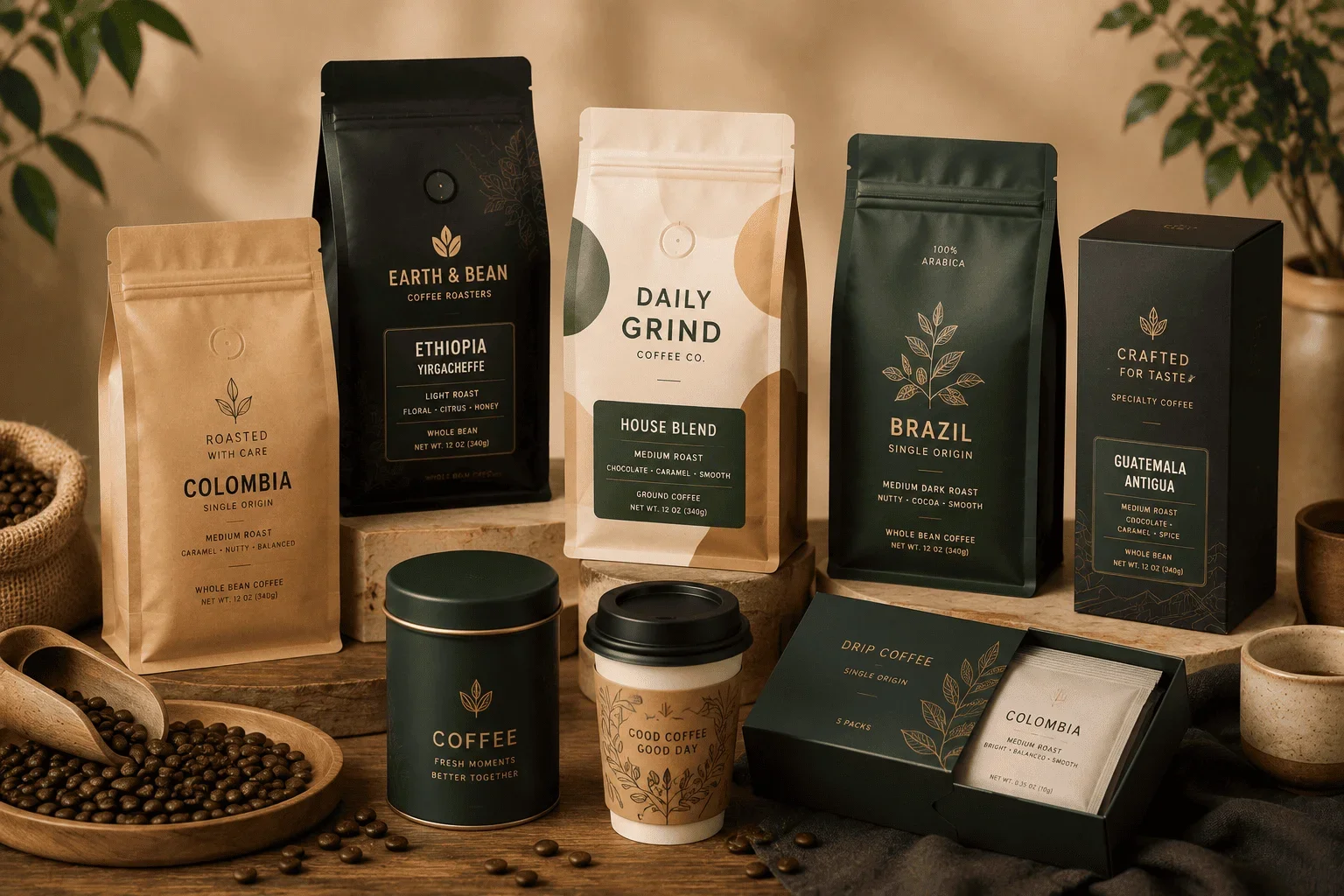 Custom Coffee Packaging packaging