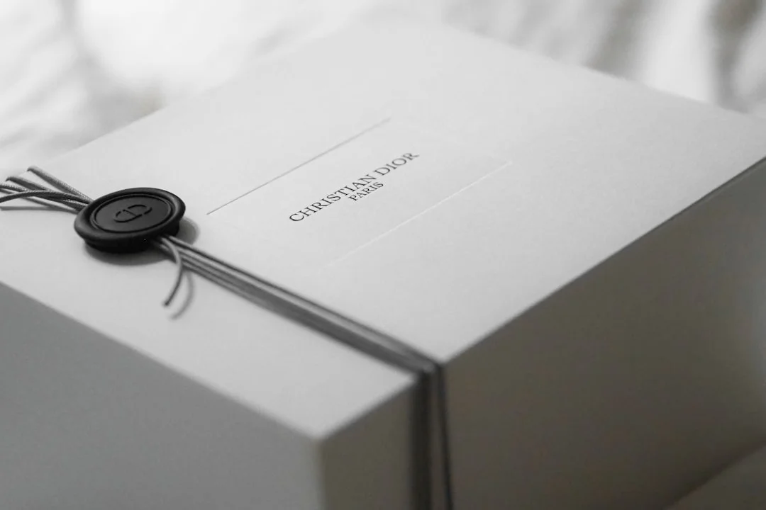 Luxury rigid box packaging with wax seal