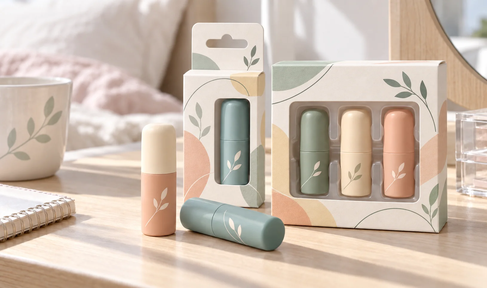 Custom Lipstick Boxes salon displays