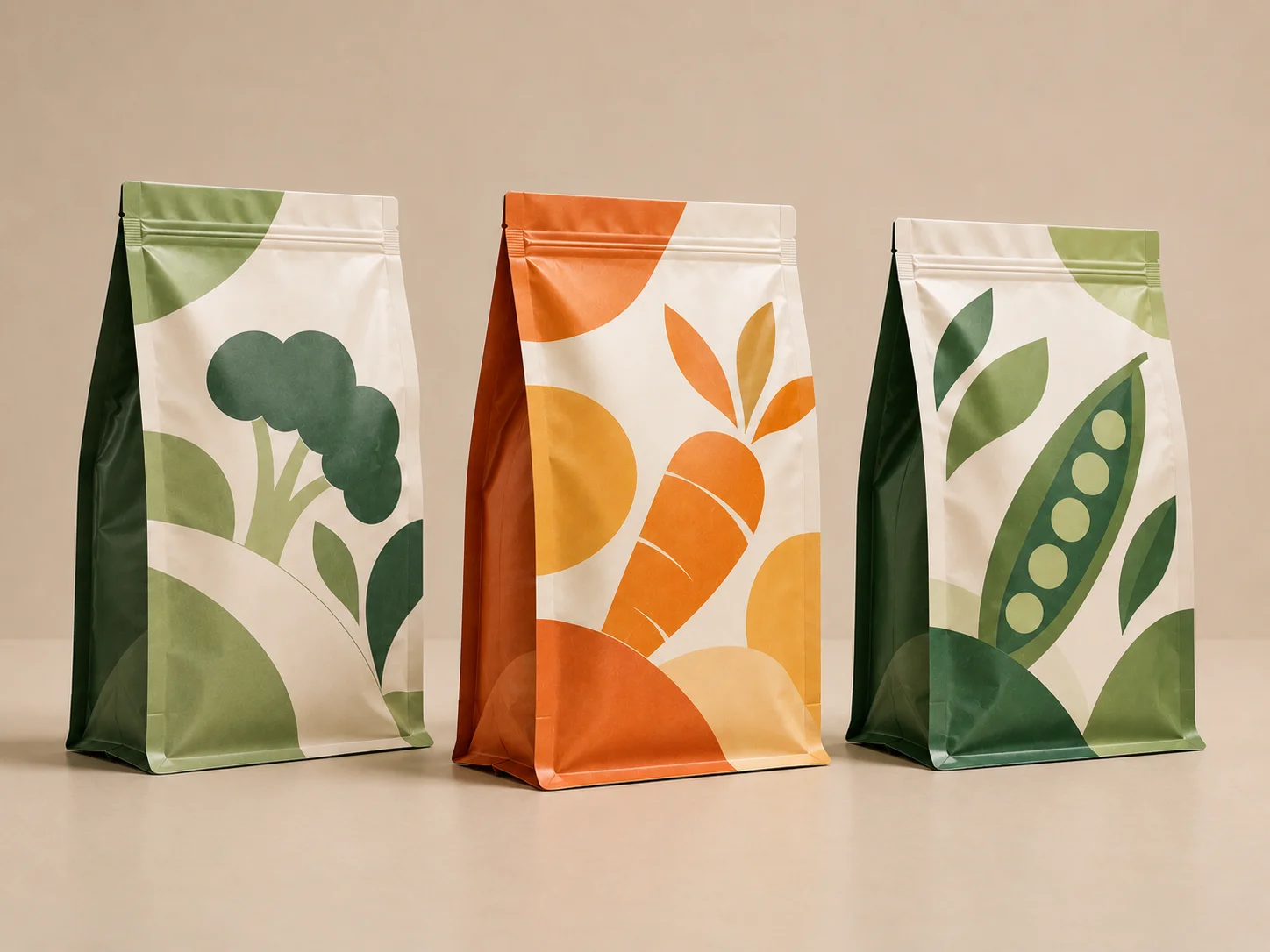 Custom Frozen Food Bag product packaging