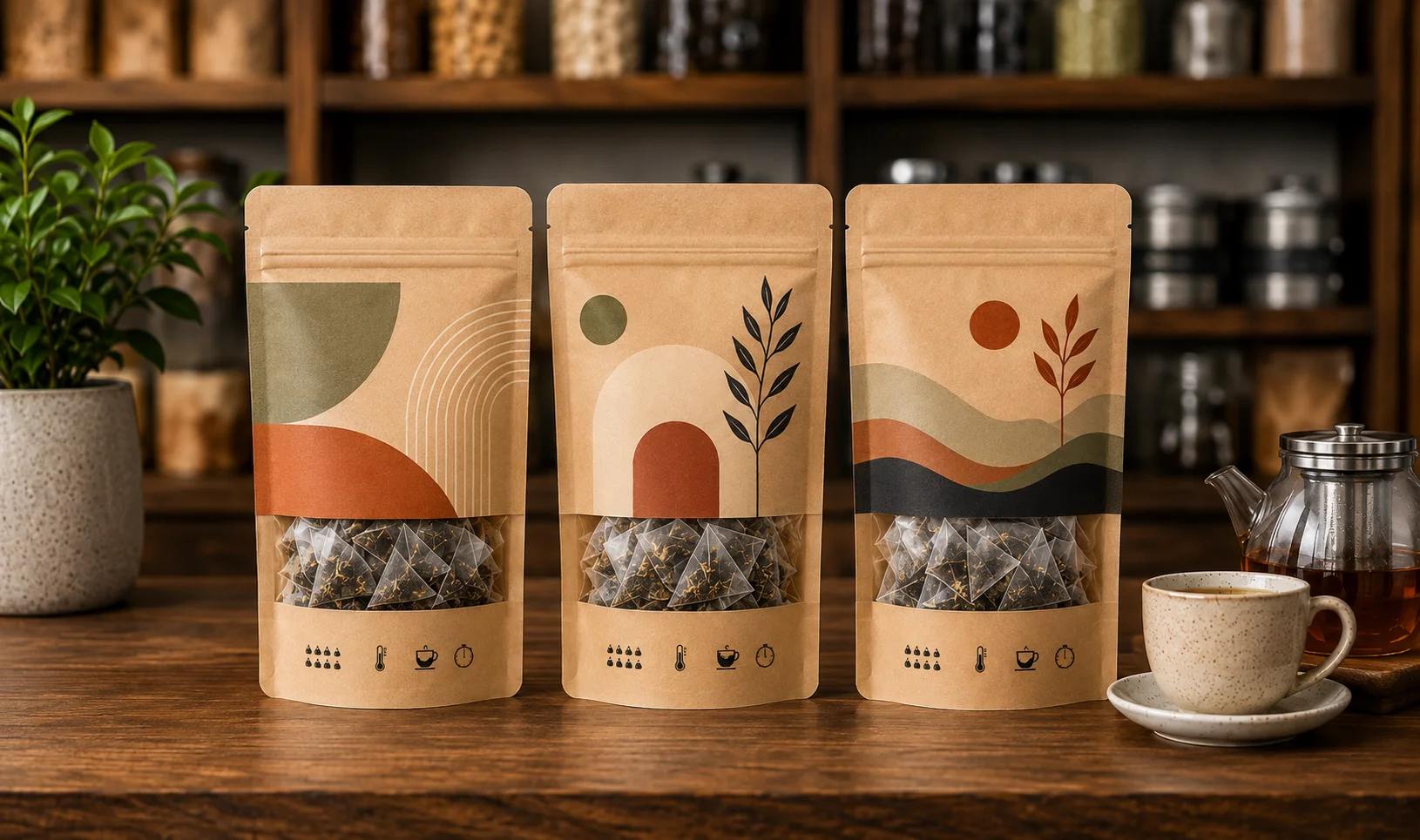 Custom Tea Bags specialty shelf launches