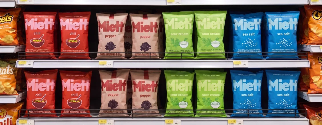 Custom Chip Bags mixed snack lines
