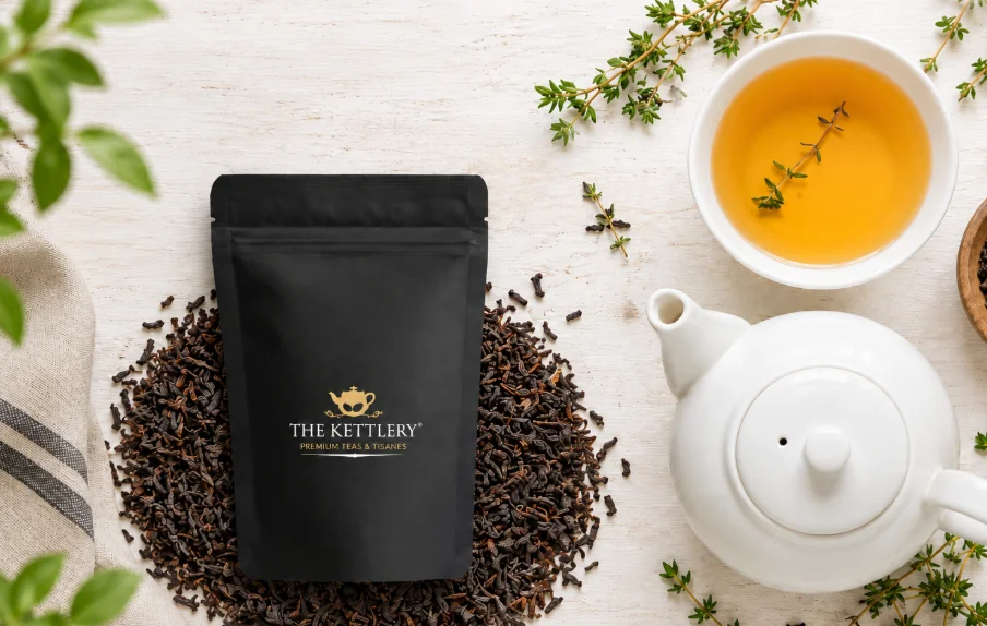 The Kettlery packaging and brand story