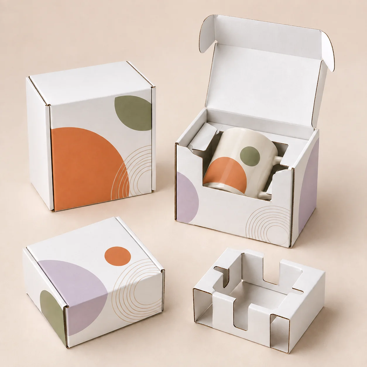 Custom Coffee Mug Boxes product packaging