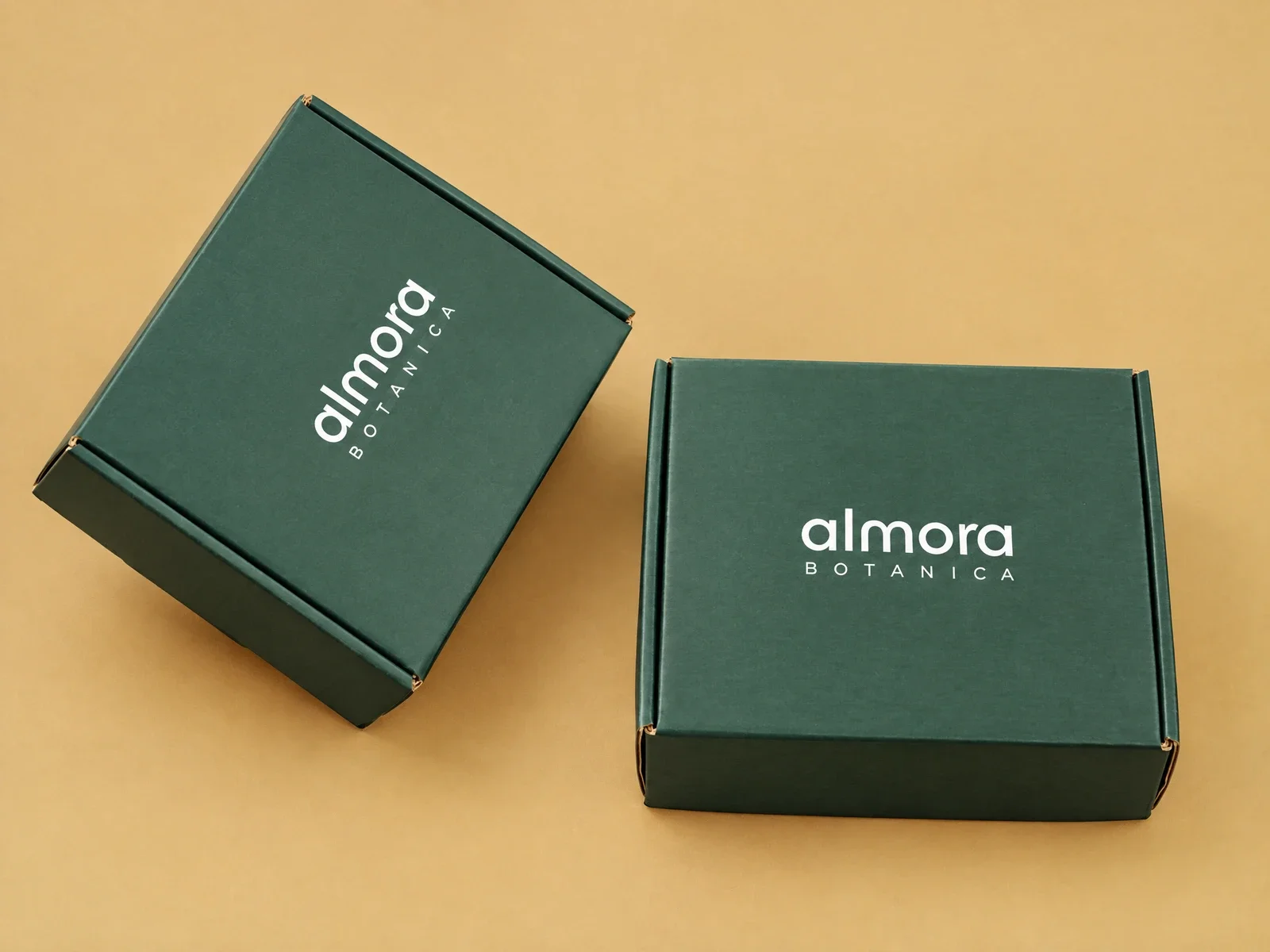 Green printed mailer boxes