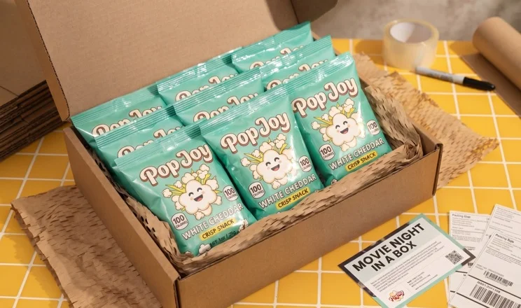 Custom Popcorn Bags movie nights