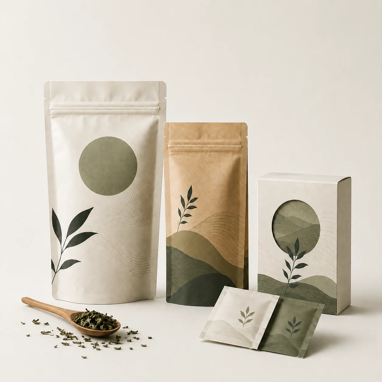 Custom Tea Packaging packaging visual