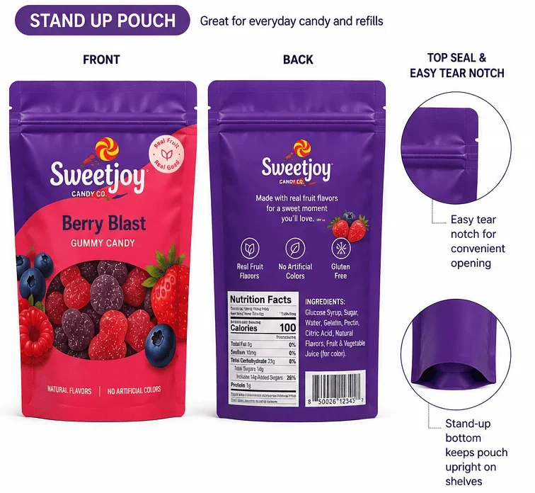 Custom Candy Bags what your candy bag must do
