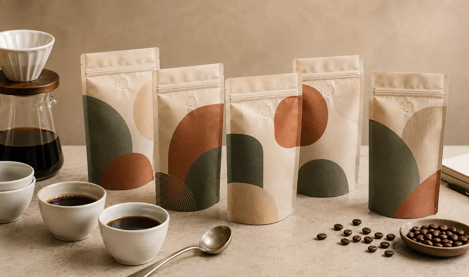 Custom Coffee Bags sample drops