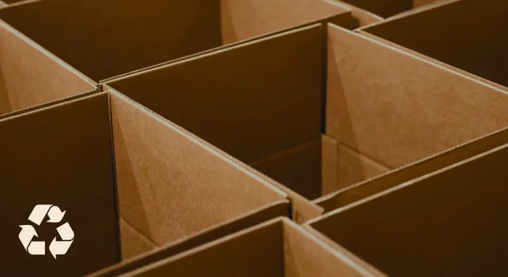 Recyclable corrugated paperboard packaging