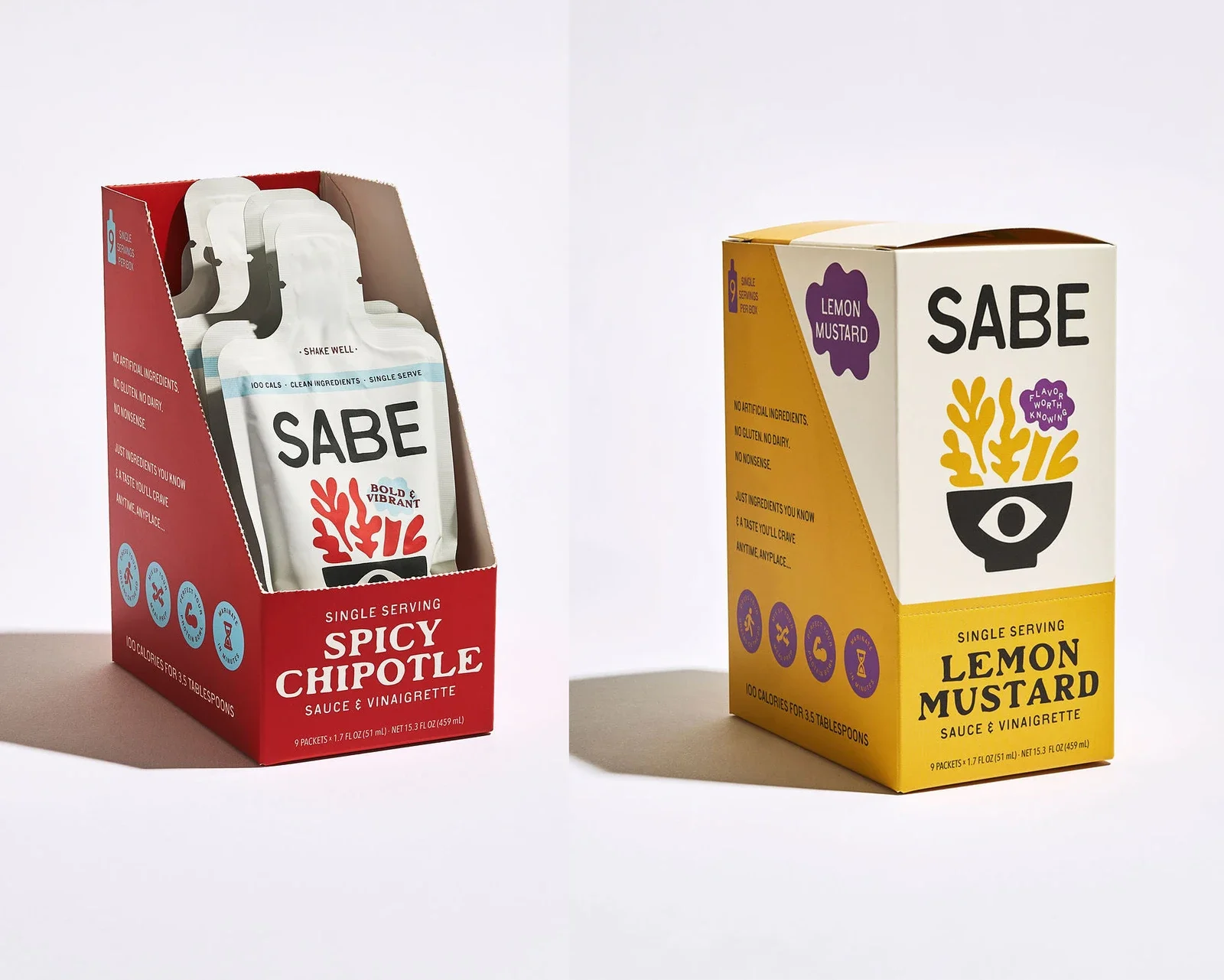 SABE sauce folding cartons