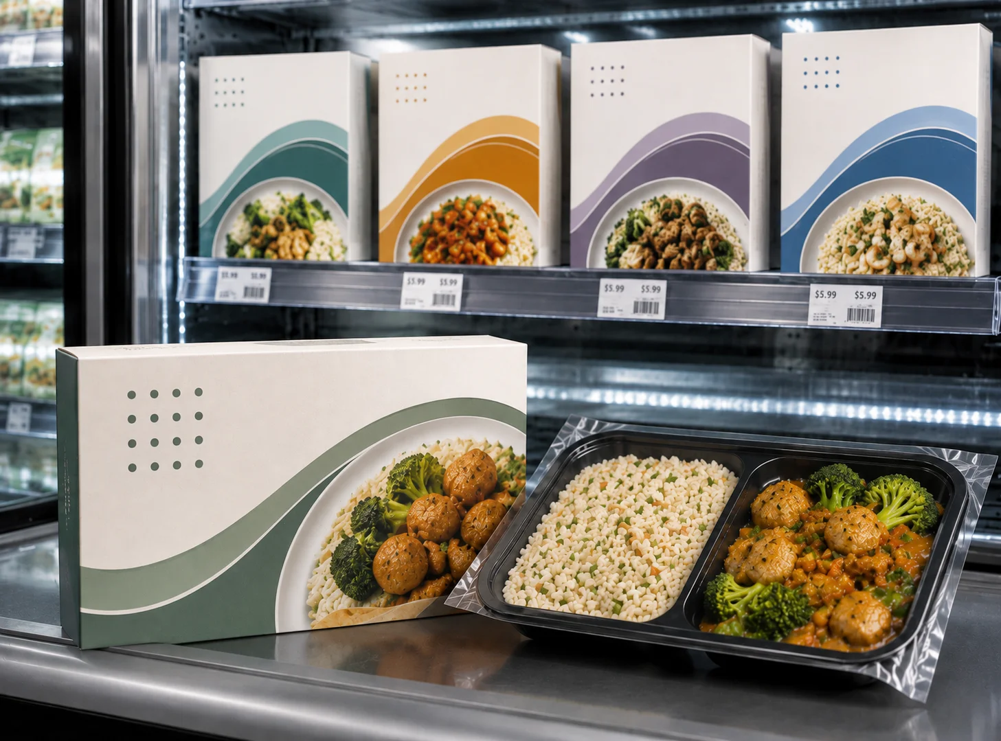 Custom Frozen Food Boxes product packaging