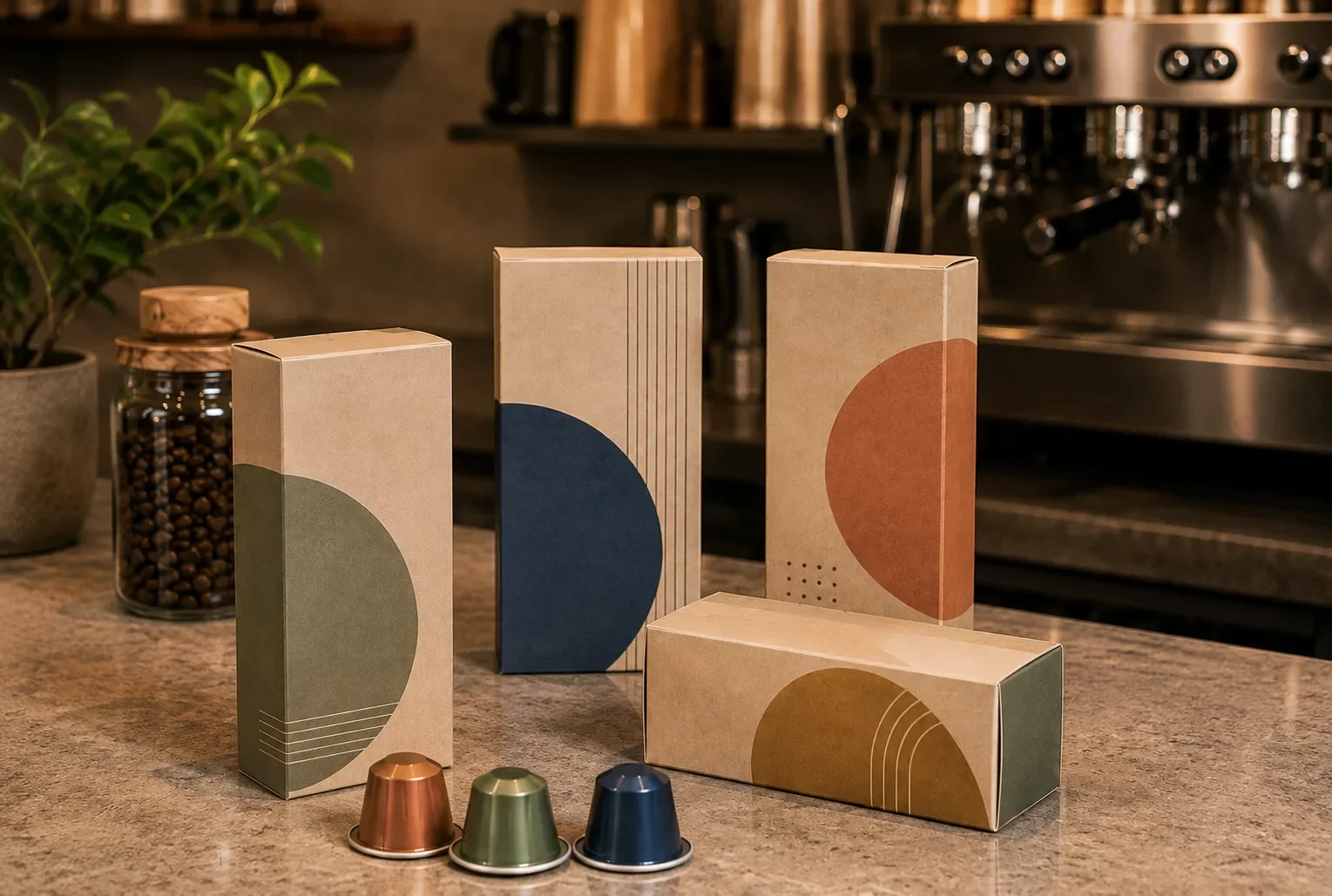 Custom Coffee Pod Boxes seasonal drops