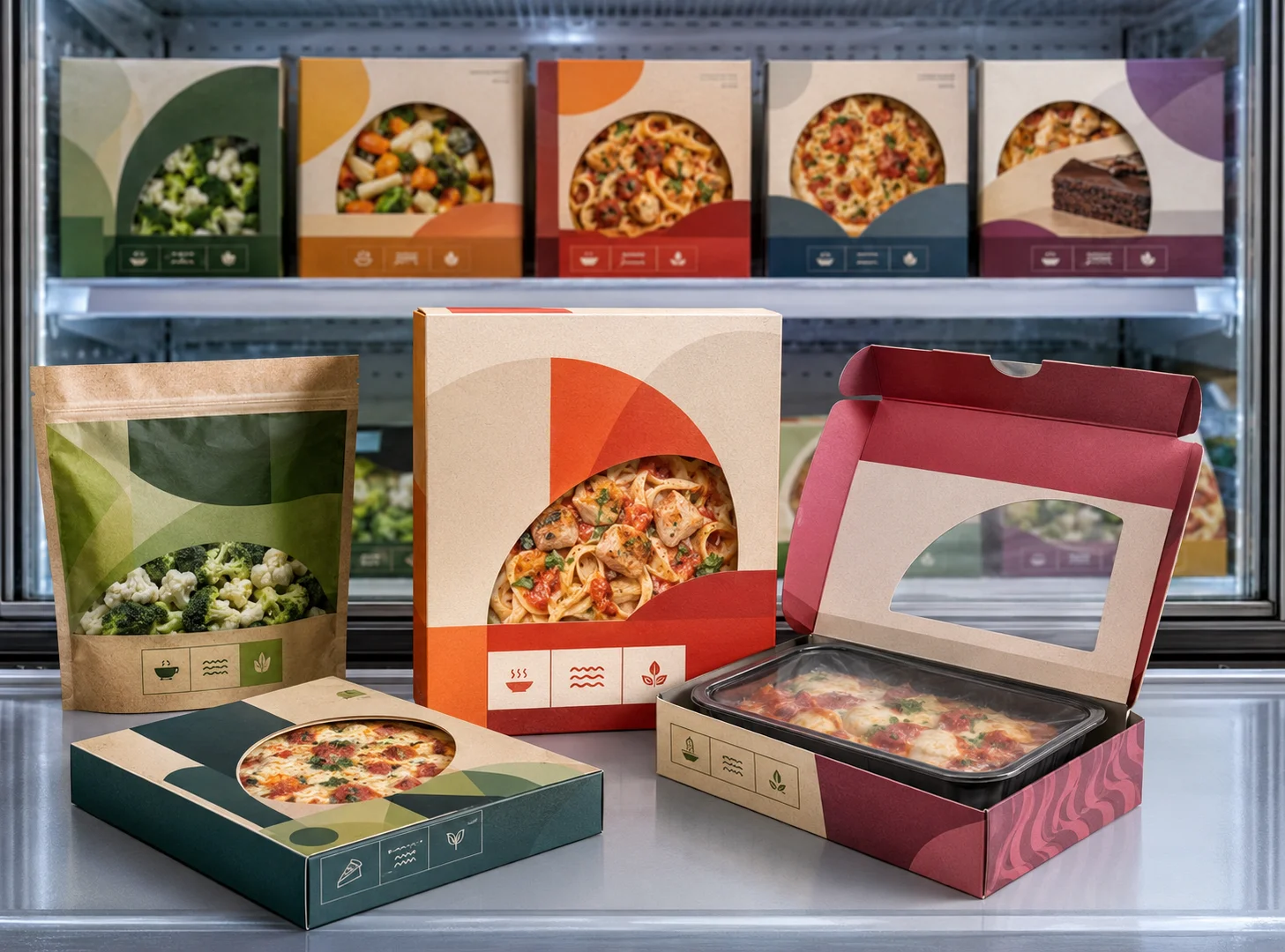 Custom Frozen Food Packaging packaging