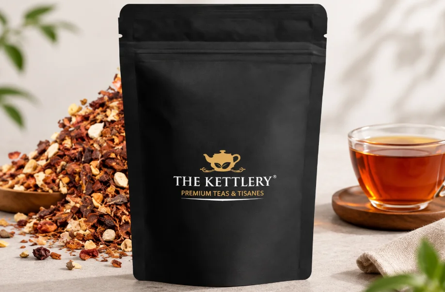 The Kettlery packaging and brand story