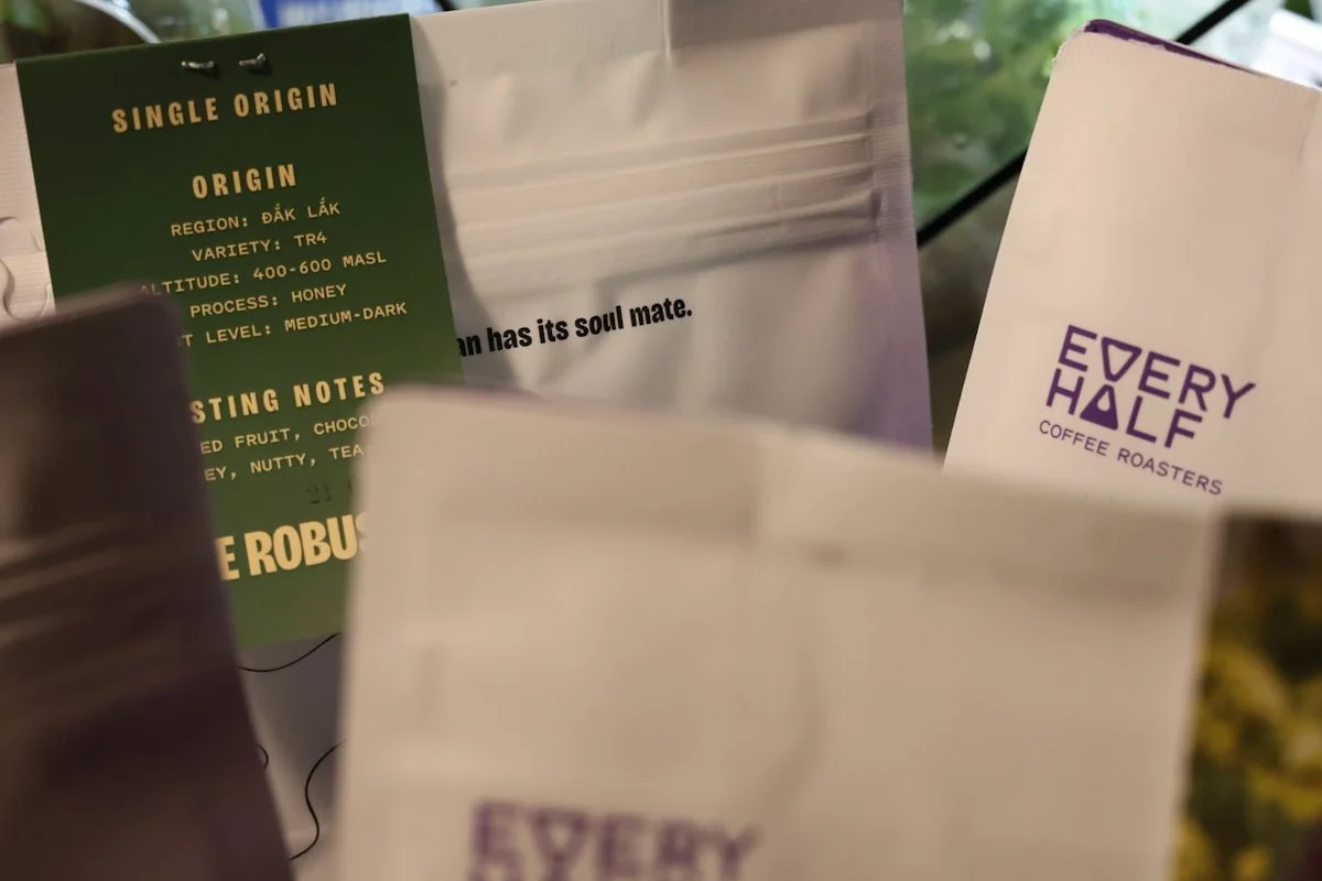 stand up pouch and flat bottom pouch packaging formats shown together