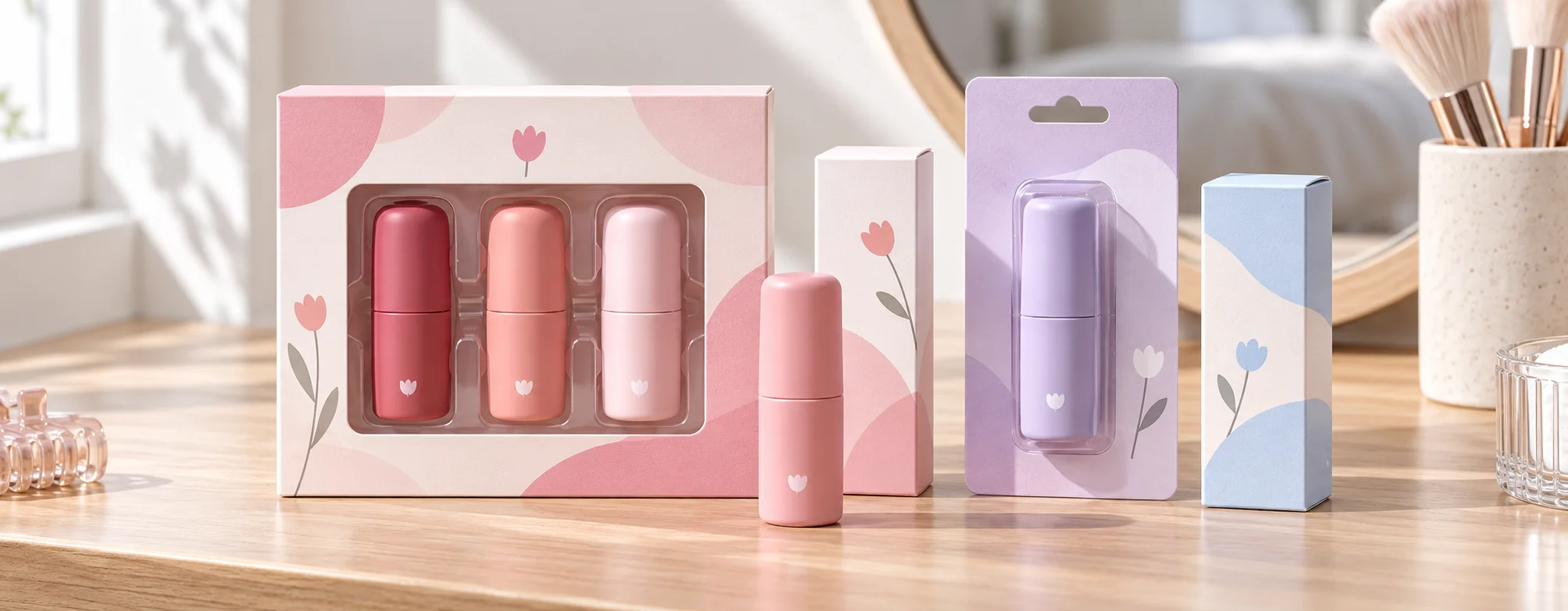 Custom Lipstick Boxes dtc shade launches