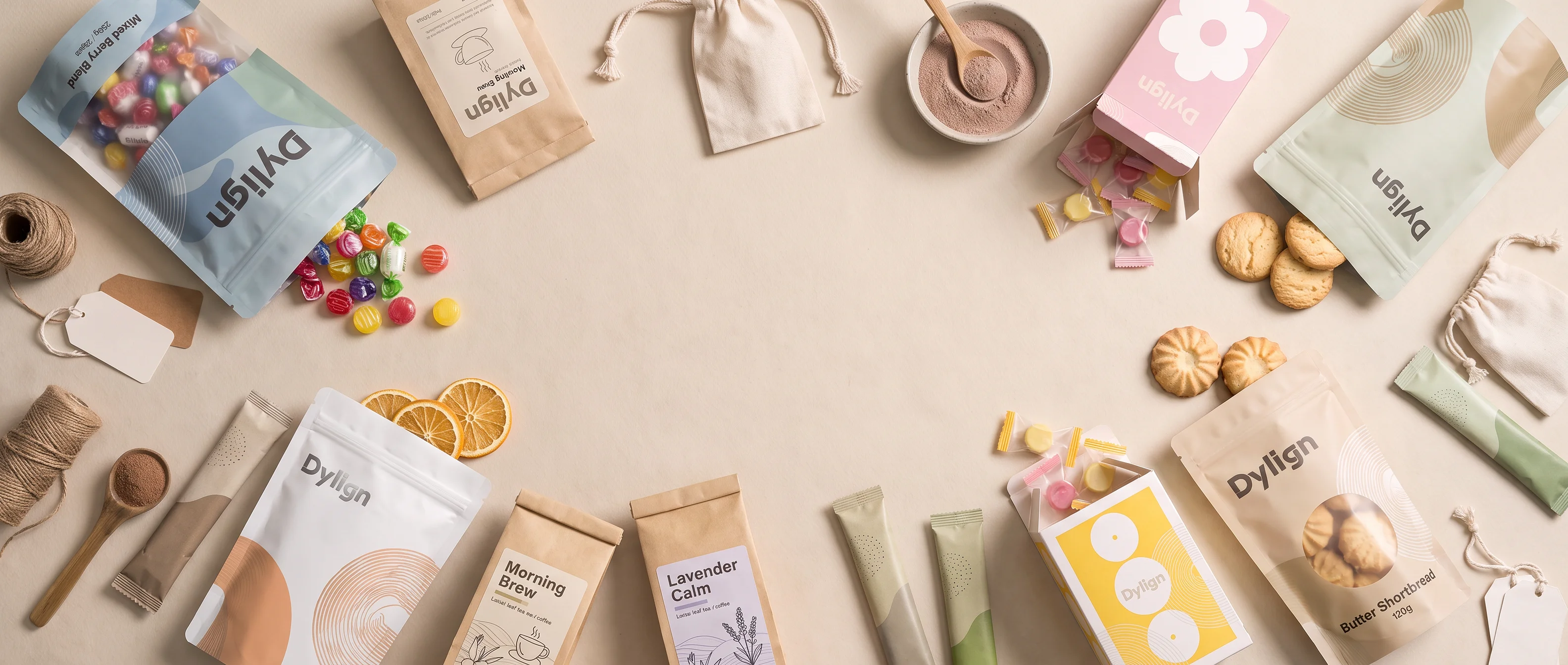 Dylign packaging range