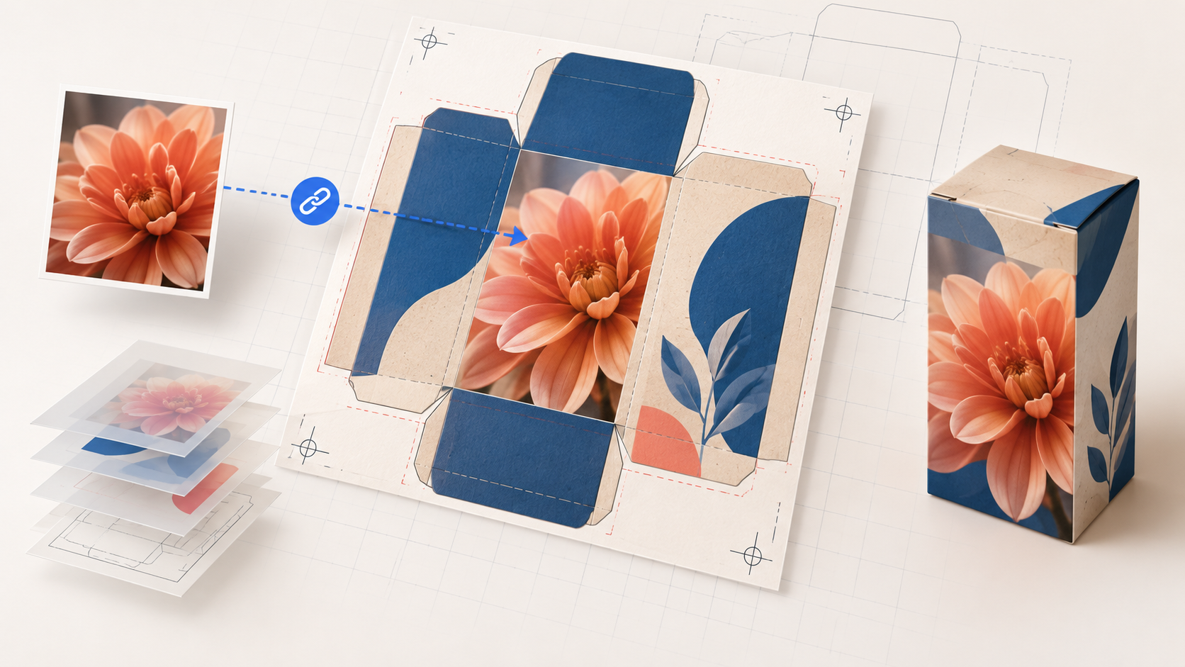 Adobe Illustrator with the Window menu open and Links highlighted.