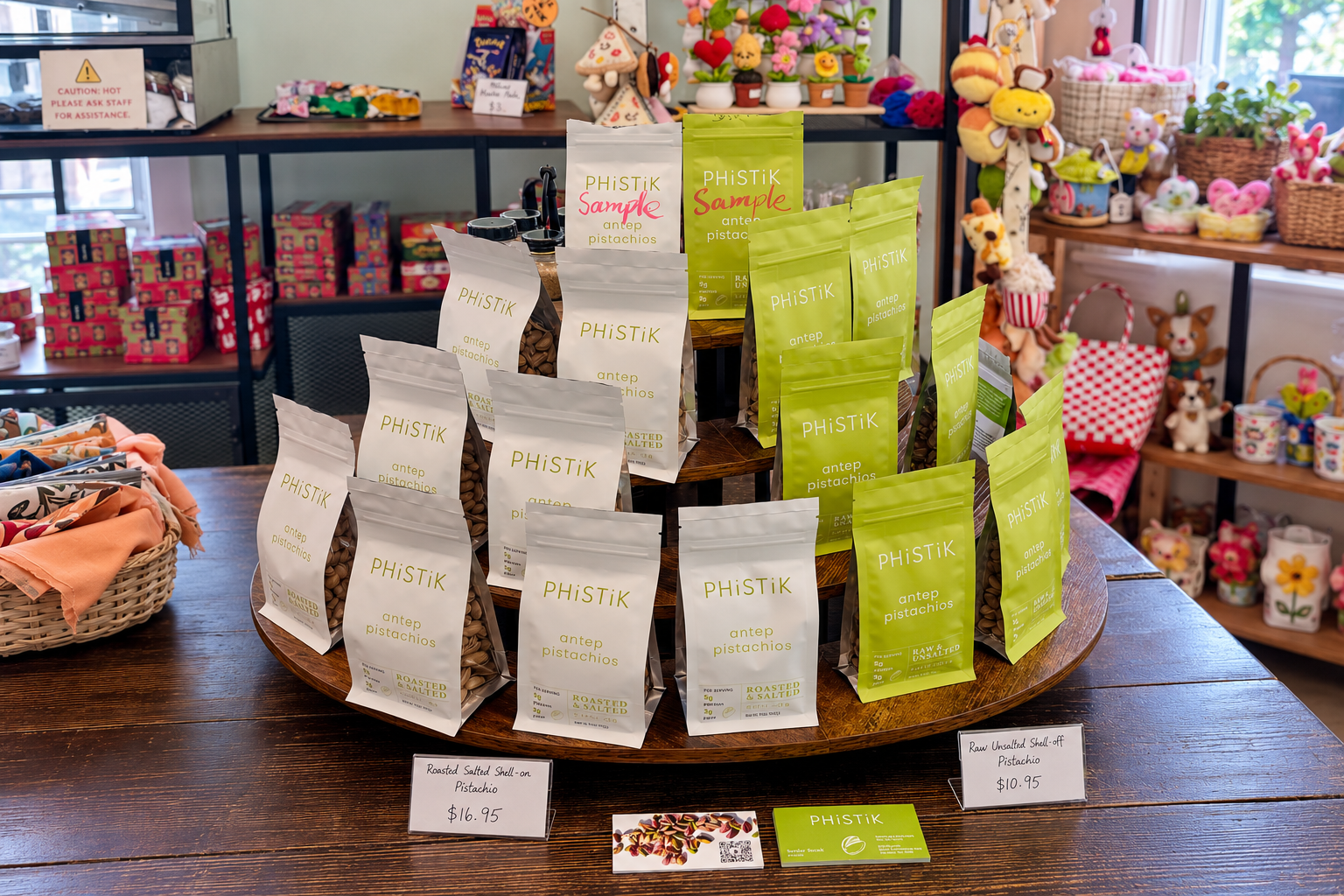 Packaging shared by Serdar Sinaci, founder of PHiSTiK